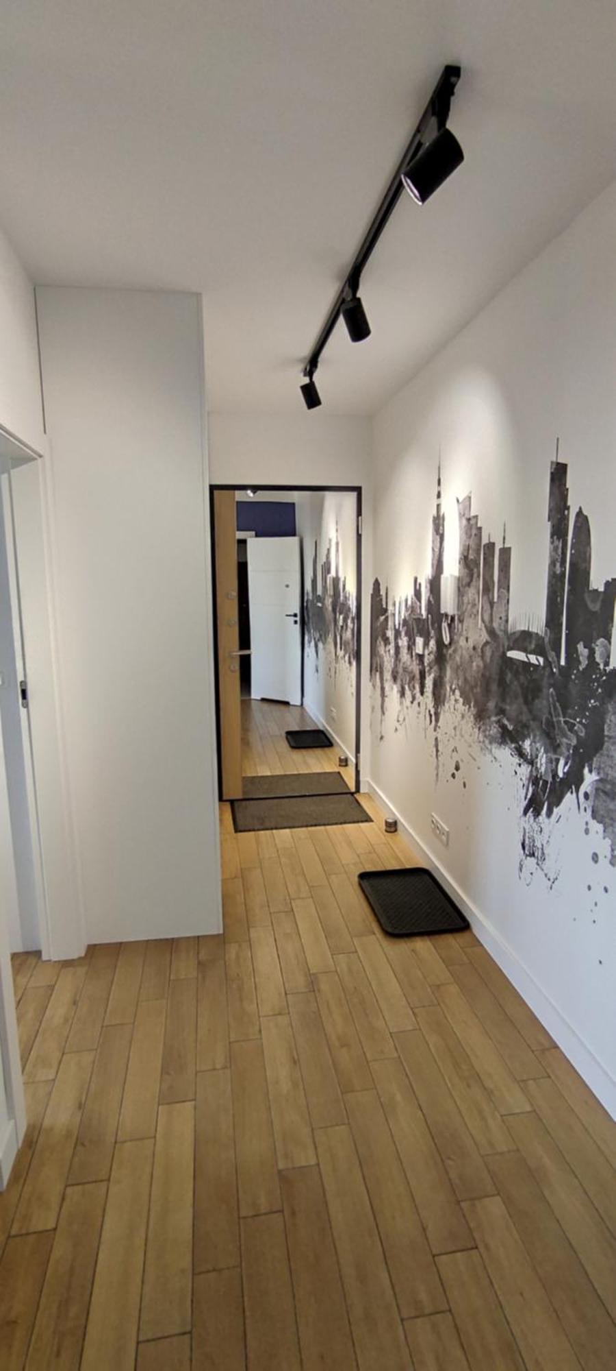 Wola Blue Modern Apartment 바르샤바 외부 사진