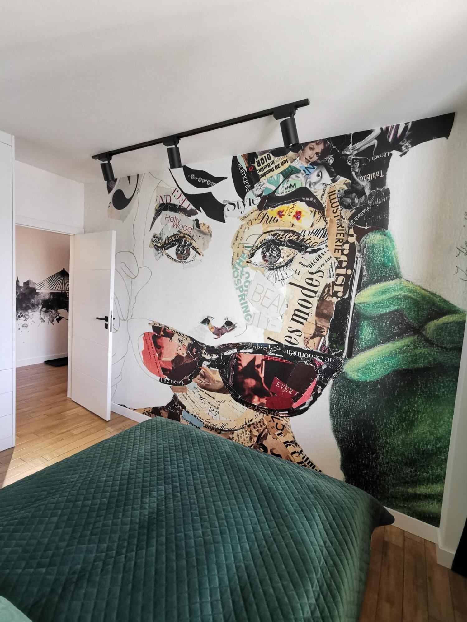 Wola Blue Modern Apartment 바르샤바 외부 사진