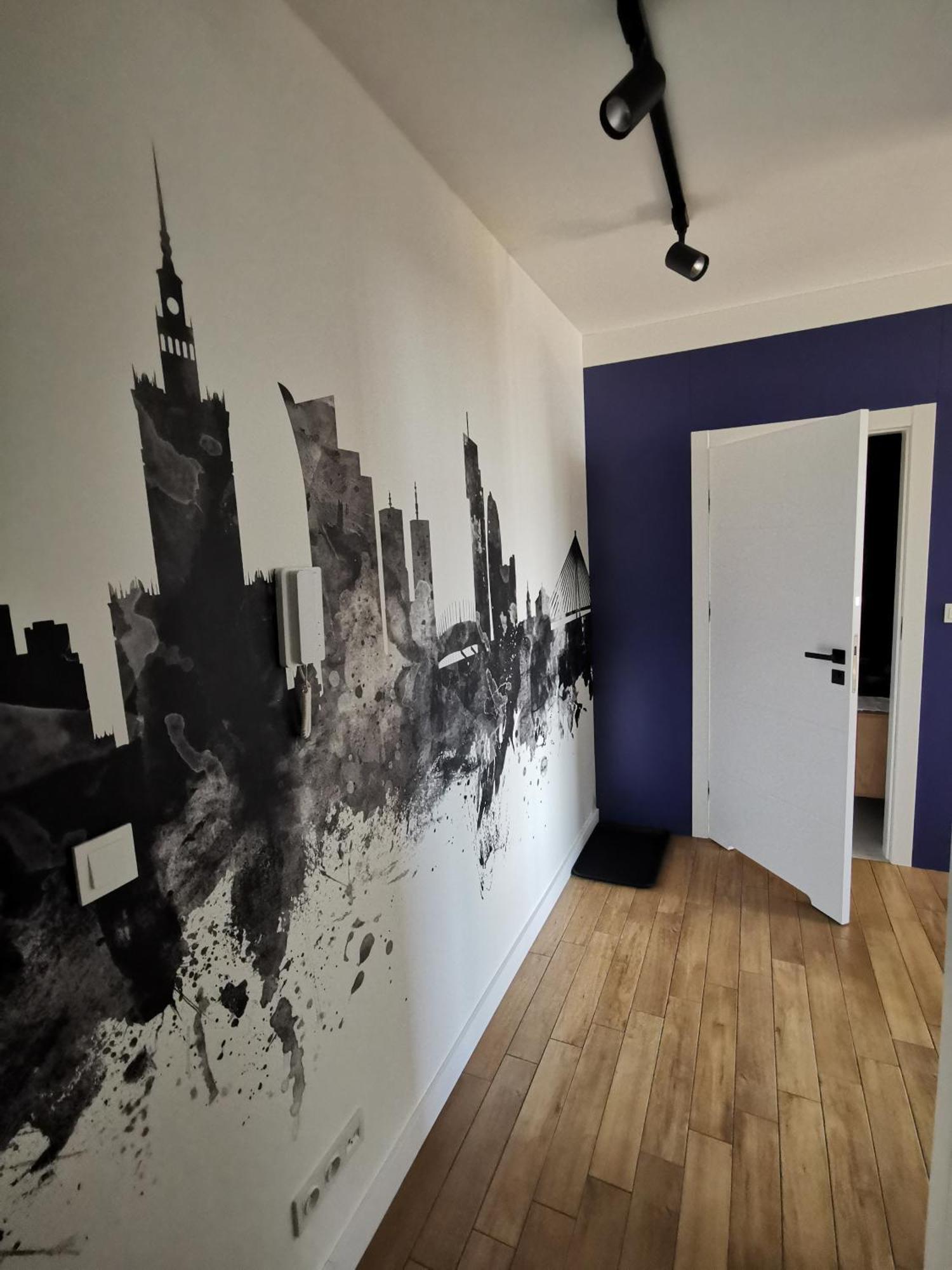 Wola Blue Modern Apartment 바르샤바 외부 사진