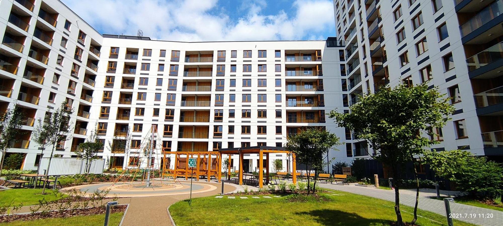 Wola Blue Modern Apartment 바르샤바 외부 사진