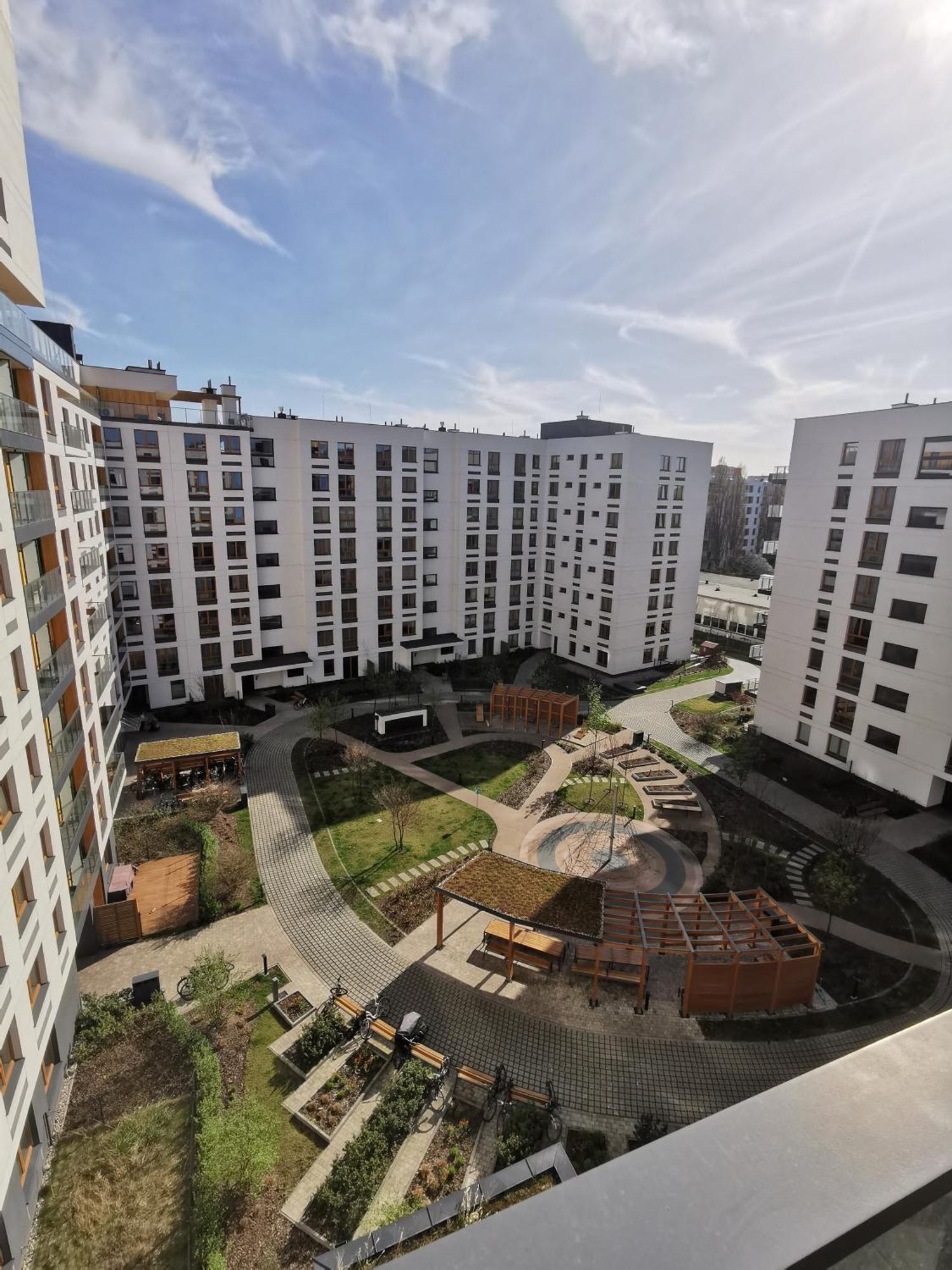 Wola Blue Modern Apartment 바르샤바 외부 사진