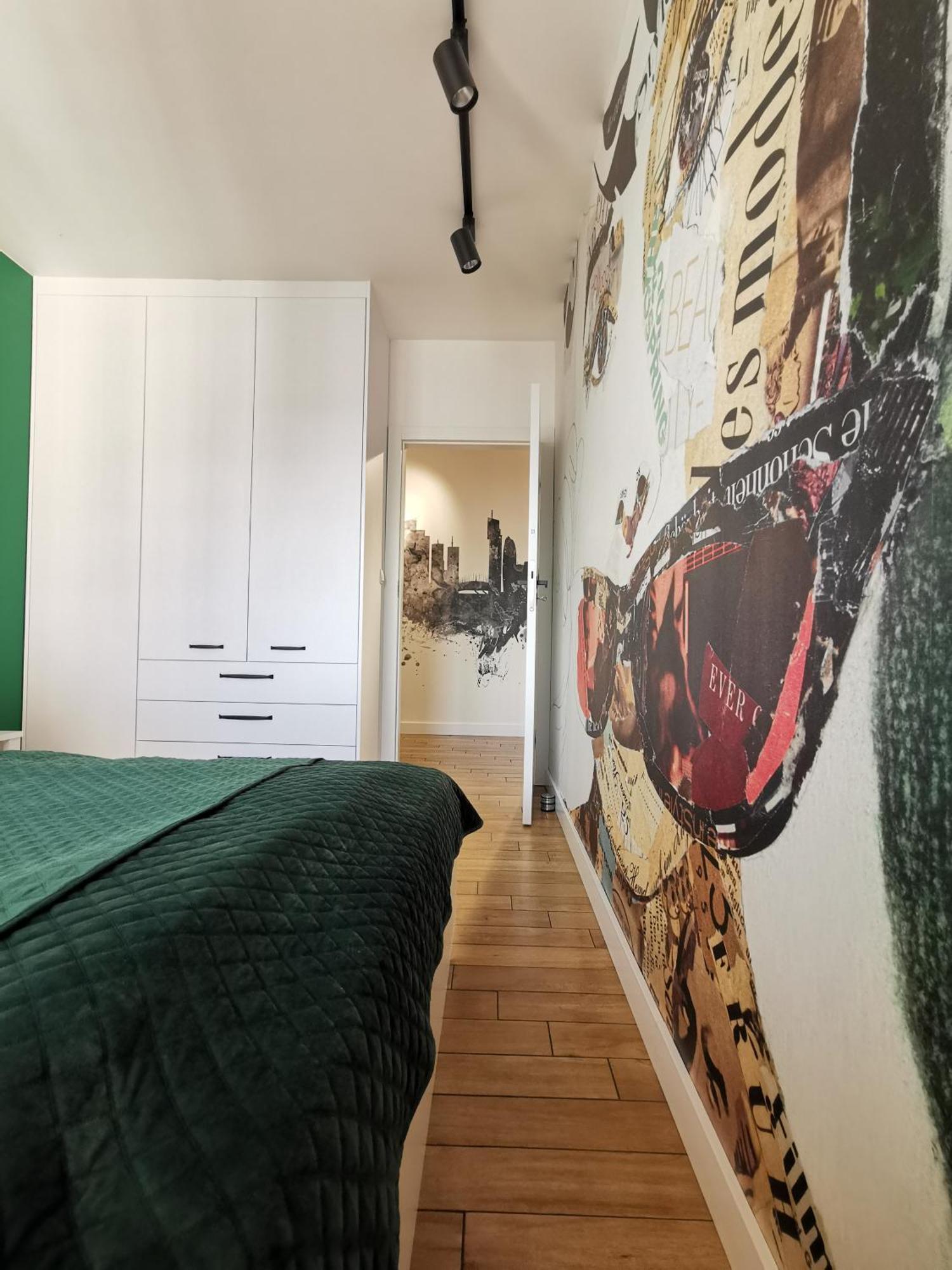 Wola Blue Modern Apartment 바르샤바 외부 사진